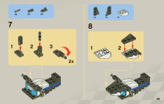 LEGO 8221 instructions page 25 – build guide