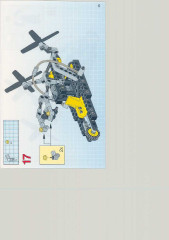 LEGO 8222 instructions page 45 – build guide