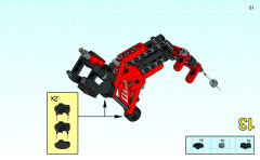 LEGO 8226 instructions page 13 – build guide