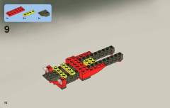 LEGO 8227 instructions page 10 – build guide
