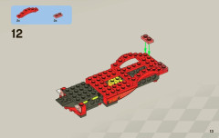 LEGO 8227 instructions page 13 – build guide