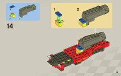 LEGO 8227 instructions page 15 – build guide