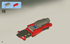 LEGO 8227 instructions page 16 – build guide