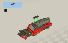LEGO 8227 instructions page 17 – build guide