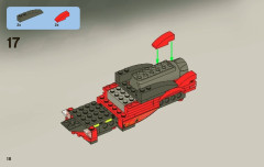 LEGO 8227 instructions page 18 – build guide