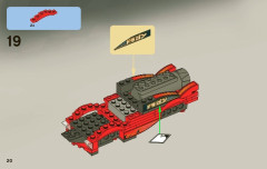 LEGO 8227 instructions page 20 – build guide