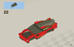LEGO 8227 instructions page 23 – build guide