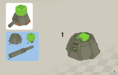 LEGO 8227 instructions page 3 – build guide