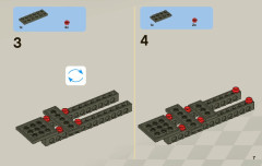 LEGO 8227 instructions page 7 – build guide