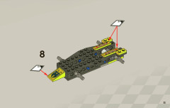 LEGO 8228 instructions page 11 – build guide
