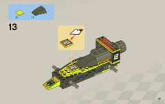 LEGO 8228 instructions page 17 – build guide