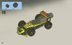 LEGO 8228 instructions page 20 – build guide