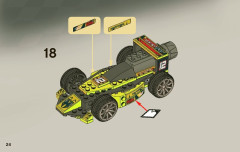 LEGO 8228 instructions page 24 – build guide