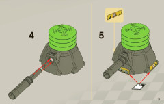 LEGO 8228 instructions page 5 – build guide