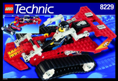 LEGO 8229 instructions page 1 – build guide