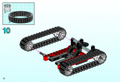 LEGO 8229 instructions page 10 – build guide