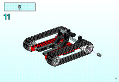 LEGO 8229 instructions page 11 – build guide