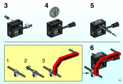 LEGO 8229 instructions page 15 – build guide