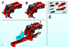 LEGO 8229 instructions page 16 – build guide