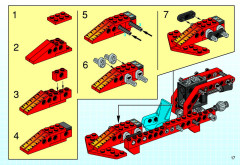 LEGO 8229 instructions page 17 – build guide