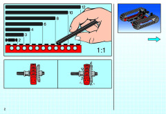 LEGO 8229 instructions page 2 – build guide