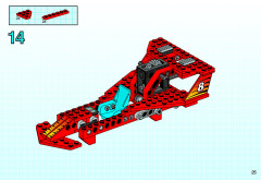 LEGO 8229 instructions page 25 – build guide
