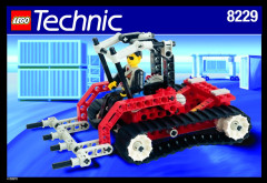 LEGO 8229 instructions page 1 – build guide