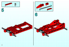 LEGO 8229 instructions page 4 – build guide