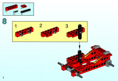 LEGO 8229 instructions page 6 – build guide