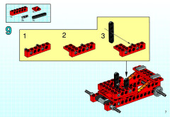 LEGO 8229 instructions page 7 – build guide