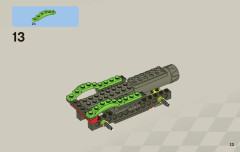LEGO 8231 instructions page 13 – build guide