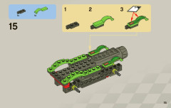 LEGO 8231 instructions page 15 – build guide