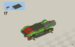 LEGO 8231 instructions page 17 – build guide