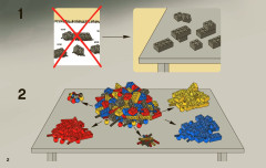 LEGO 8231 instructions page 2 – build guide