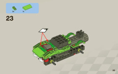 LEGO 8231 instructions page 23 – build guide