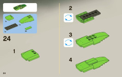 LEGO 8231 instructions page 24 – build guide