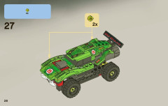 LEGO 8231 instructions page 28 – build guide