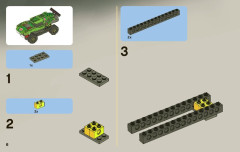 LEGO 8231 instructions page 6 – build guide