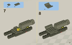 LEGO 8231 instructions page 9 – build guide