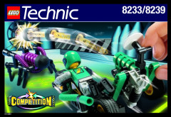 LEGO 8233 instructions page 1 – build guide