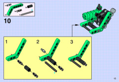 LEGO 8233 instructions page 15 – build guide