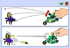 LEGO 8233 instructions page 19 – build guide