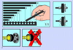 LEGO 8233 instructions page 2 – build guide