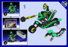 LEGO 8233 instructions page 21 – build guide