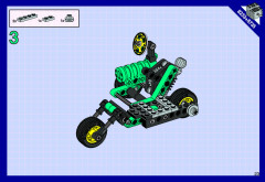 LEGO 8233 instructions page 23 – build guide