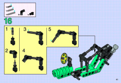 LEGO 8233 instructions page 41 – build guide