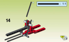 LEGO 8237 instructions page 19 – build guide