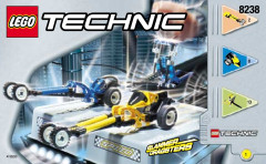 LEGO 8238 instructions page 1 – build guide