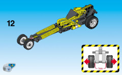 LEGO 8238 instructions page 12 – build guide