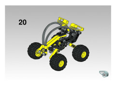 LEGO 8240 instructions page 43 – build guide